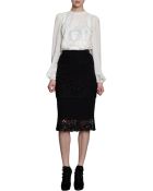 Dolce & Gabbana Satin Blouse - Lyst