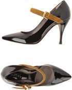 Etro Closedtoe Slipons - Lyst