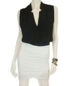 Mason by Michelle Mason Shirt Dress - Lyst