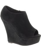 Asos Asos Toucan Wedge Shoe Boots - Lyst