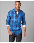 Tommy Hilfiger Virgil Plaid Button Front Shirt - Lyst