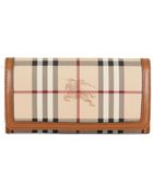 Burberry Penrose Haymarket Continental Wallet - Lyst