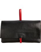 Jil Sander Foldover Clutch - Lyst