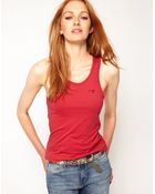 G-Star RAW Gstar Vest Top with Open Back - Lyst