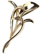 Jones New York Gold-Tone Bird Of Paradise Crystal Pin Box - Lyst