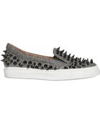 Jeffrey Campbell 10mm Glitter Spike Loafers - Lyst