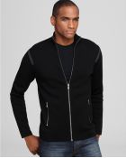 Michael Kors Full Zip Cardigan - Lyst
