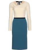 Roland Mouret Angel Dress with Velvet Sash - Lyst