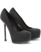 Saint Laurent Tribtoo 105 Platform Pumps - Lyst