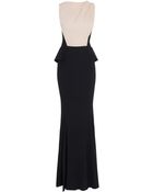 Elie Saab Sl Col Block Gown Dress 18 - Lyst