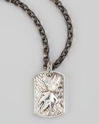 John Hardy Naga Tag Chain Necklace - Lyst