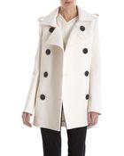 Derek Lam Doublebreasted Peacoat - Lyst