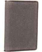 Jack Spade Waxwear Vertical Flap Wallet - Lyst