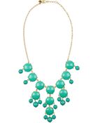 J.Crew Bubble 18-Karat Gold-Plated Resin Necklace - Lyst