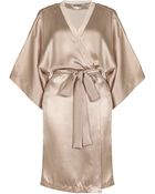 Stella McCartney Clara Whispering Short Robe - Lyst