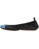 Yosi Samra Ys Cap Toe Patent - Lyst