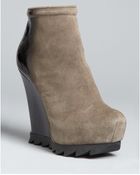 Camilla Skovgaard Saw Sole Wedge Ankle Boots - Lyst