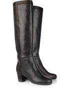 Lanvin Leather Knee Boots - Lyst