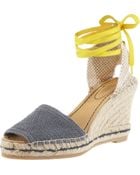 See By Chloé Anklewrap Wedge Espadrille - Lyst