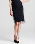 Sachin & Babi Skirt Lacey with Ostrich Feathers - Lyst