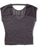 Club Monaco Maia Linen Tee - Lyst