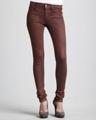 Joe's Jeans The Skinny Jeans Waxed Copper - Lyst