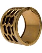 Kara By Kara Ross Honeycomb Cuff - Lyst
