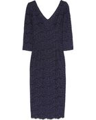 L'Wren Scott Cottonblend Lace Dress - Lyst