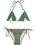 Mara Hoffman Tie Side Bikini - Lyst