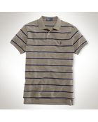 Polo Ralph Lauren Customfit Striped Polo - Lyst
