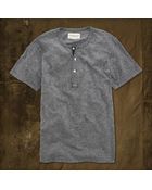 Ralph Lauren Jaspé Jersey Henley - Lyst