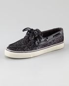 Sperry Top-sider Bahama Glitter Lace Slipon - Lyst