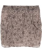 Vanessa Bruno Athé Printed Silk Chiffon Mini Skirt - Lyst
