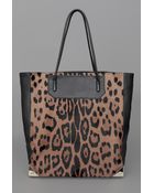 Alexander Wang Prisma Tote Natural Leopard - Lyst