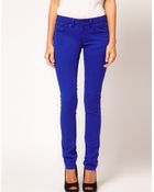 Asos Jean in Bright Blue 4 - Lyst