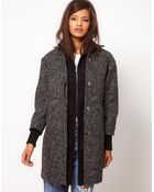 ASOS Collection Asos Double Layer Coat - Lyst