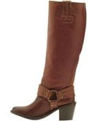 Frye Carmen Harness Tall - Lyst