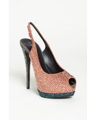 Giuseppe Zanotti Slingback Sandal - Lyst