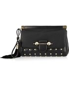 Jason Wu Daphne Warrior Studded Leather Clutch - Lyst
