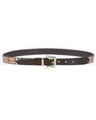 Burberry Brit Checked Belt - Lyst