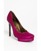 Lanvin Platform Pump - Lyst