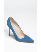 Manolo Blahnik Bb Pointy Toe Pump - Lyst