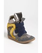 Steve Madden Hilight Wedge Sneaker - Lyst