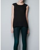 Zara Tshirt - Lyst