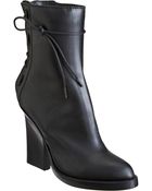 Haider Ackermann Laceup Back Ankle Boot - Lyst