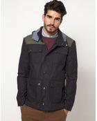 Asos Anorak Jacket with Removable Hood - Lyst
