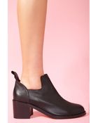 Nasty Gal Tani Ankle Boot - Lyst
