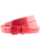 J.Crew Enameled Belt - Lyst