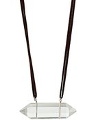 Topshop Horizontal Shard Necklace - Lyst
