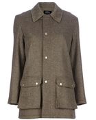A.P.C. Herringbone Jacket - Lyst